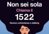 1522 - Numero antiviolenza e stalking
